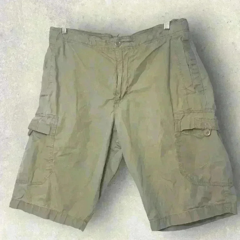 Vintage Y2K Nike Cargo Shorts Mens M Gorpcore Outdoors Sporty Pockets Athletic‎